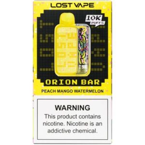 Lost Vape Orion Bar 10000 Disposable - Peach Mango Watermelon