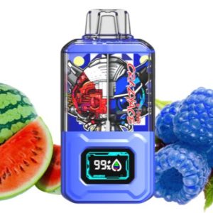 CRAZYACE Vape 15000 Puffs Dual Tank – Raspberry Watermelon